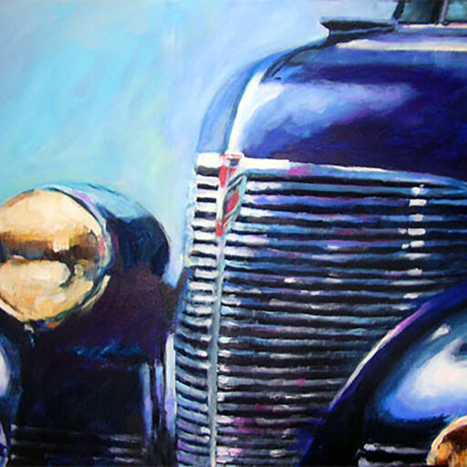 1939 Chevy · Acrylic on Canvas · 40 × 30 in · Available