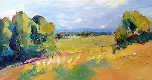 Landscape Wonder · Acrylic on Canvas · 12 × 24 in · Available