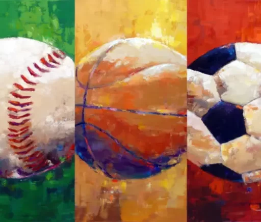 Sports · Acrylic on Canvas · 18 × 36 in · Not for Sale