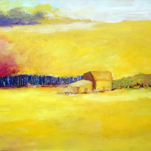 Sunny Autumn · Acrylic on Canvas · 20 × 24 in · Available