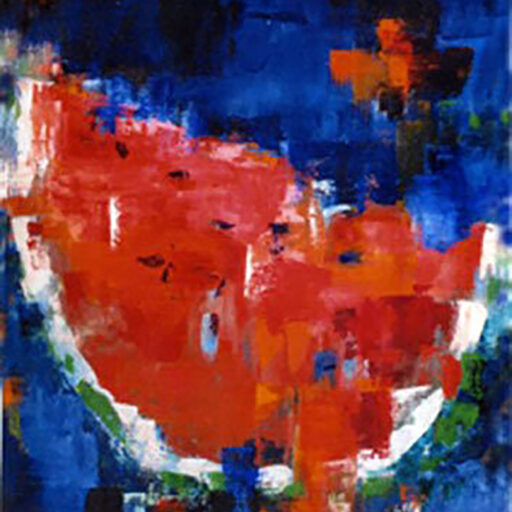 Watermelon · Acrylic on Canvas · 40 × 30 in · Available