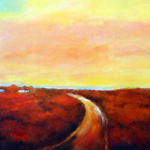 Road to Peace · Acrylic on Canvas · 24 × 36 in · Available
